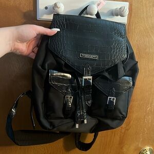 Victoria’s Secret Faux Snakeskin Purse Backpack NWT